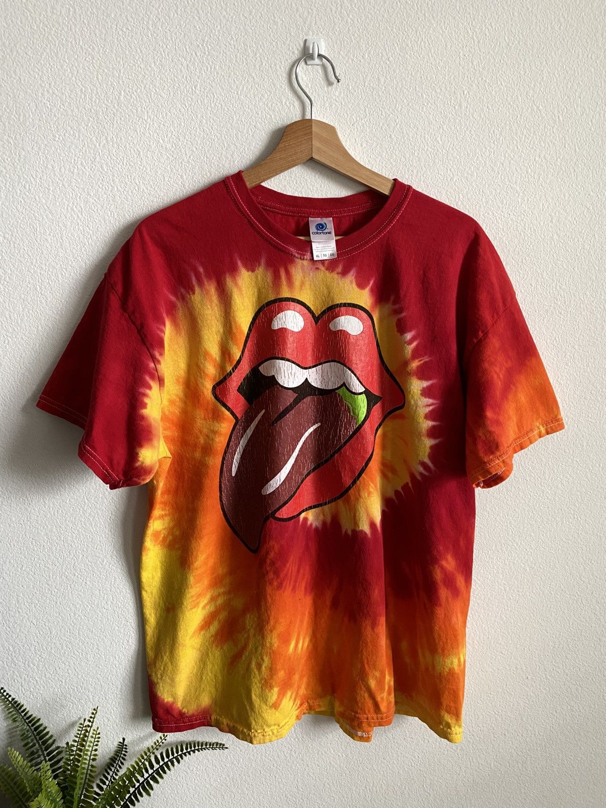 Band Tees Y2K Rolling Stones Tie Dye Band Tee Size US XL / EU 56 / 4 - 1 Thumbnail