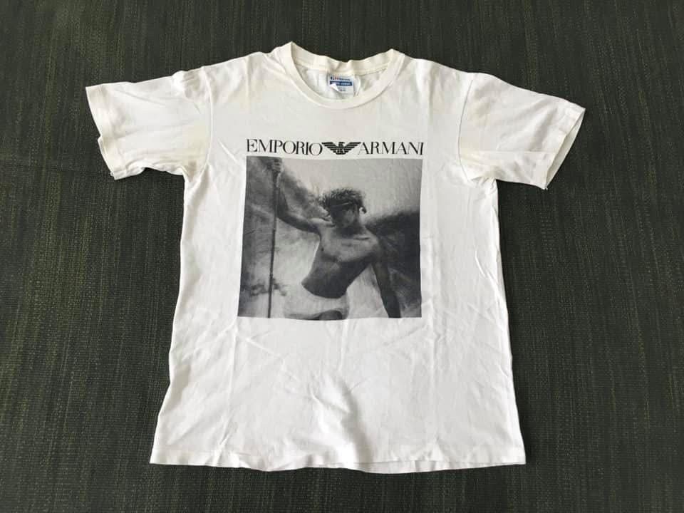 Emporio Armani Vintage 80s Emporio Armani Bruce Weber Photography Ad RARE Size US M / EU 48-50 / 2 - 2 Thumbnail