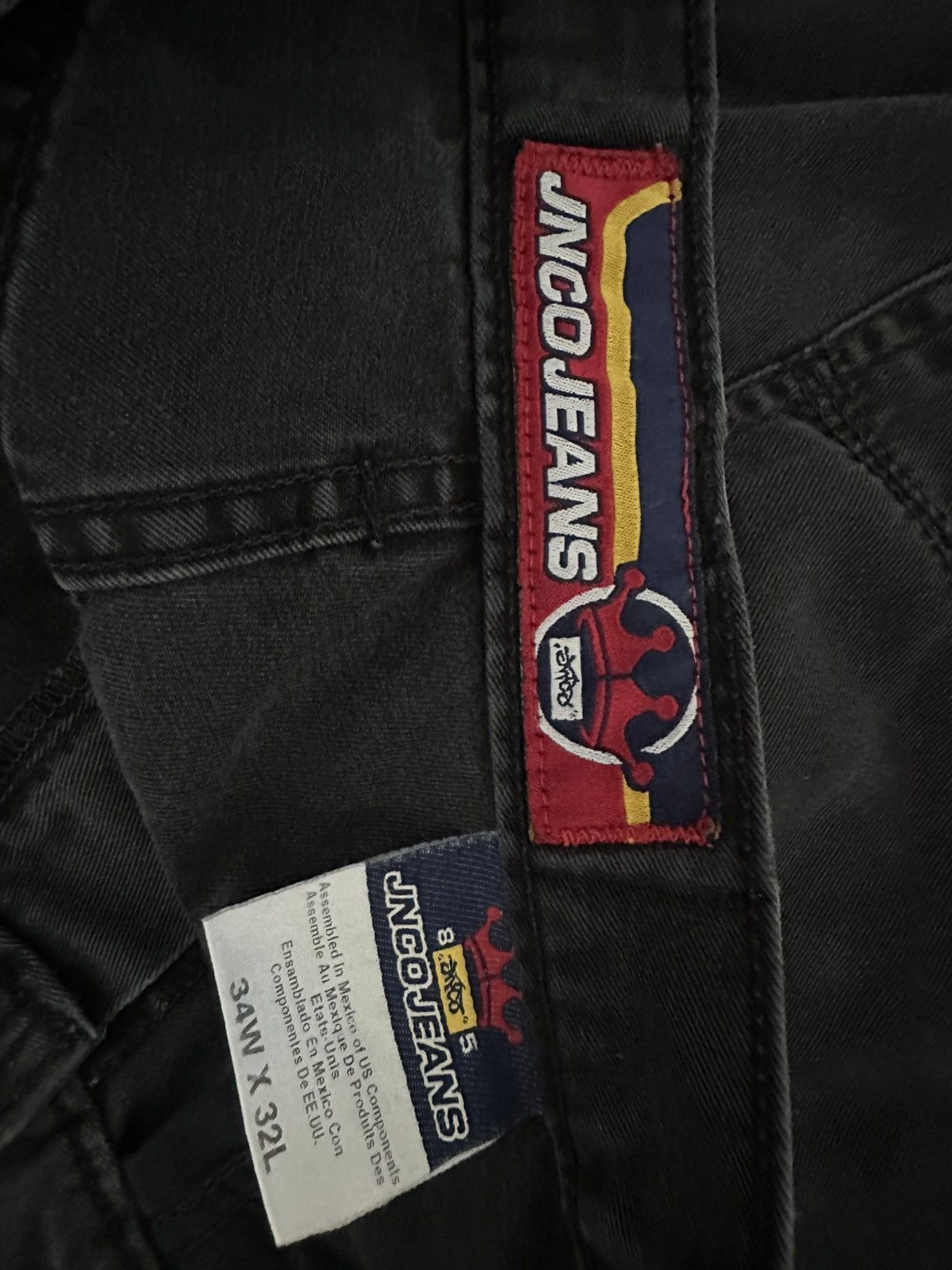 JNCO Vintage Jncos with dragon graphic Size US 34 / EU 50 - 2 Thumbnail
