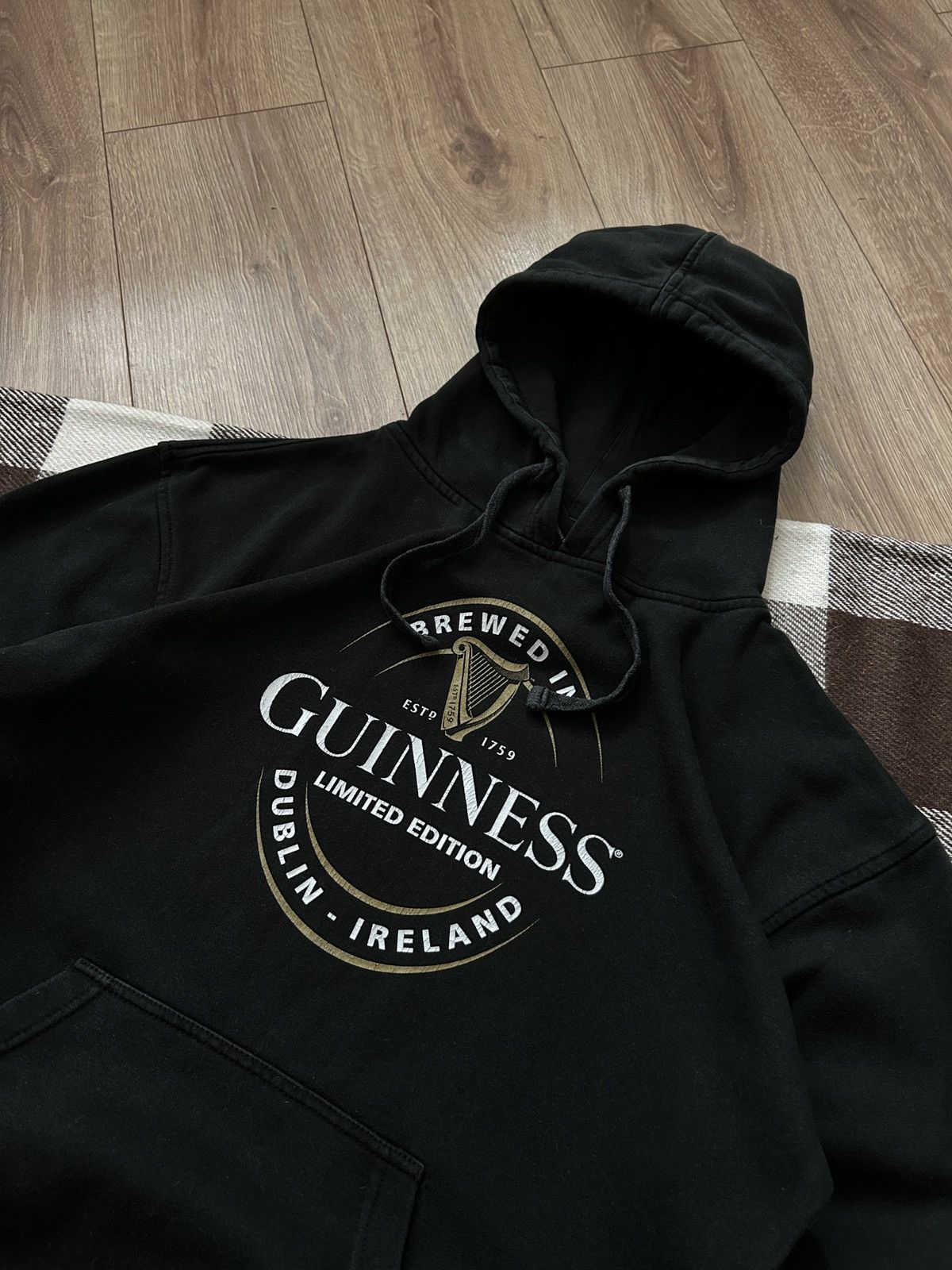 Rugby Ralph Lauren × Vintage Vintage Guinness Big logo y2k hoodies mens Size US M / EU 48-50 / 2 - 2 Thumbnail