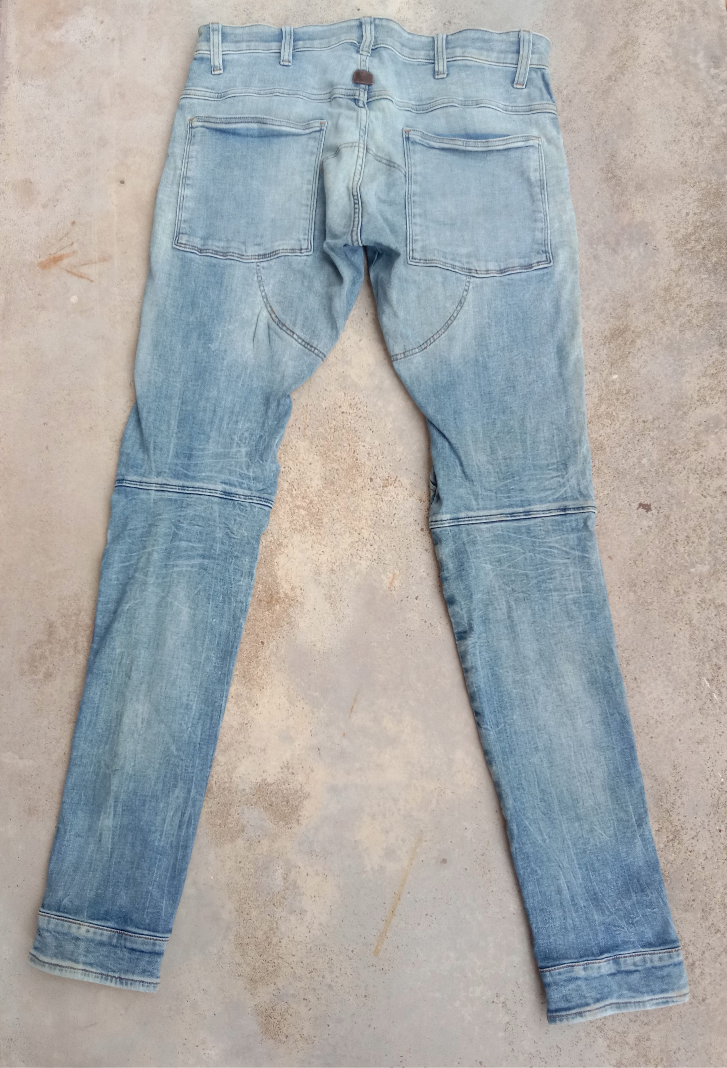 G-Star Vintage G star Raw 5620 3D Super Slim distressed denim Size US 34 / EU 50 - 2 Thumbnail