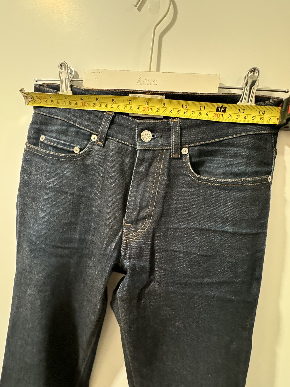 Acne Studios Acne Studios Thin Indigo Jeans 2017 Size US 28 / EU 44 - 4 Thumbnail