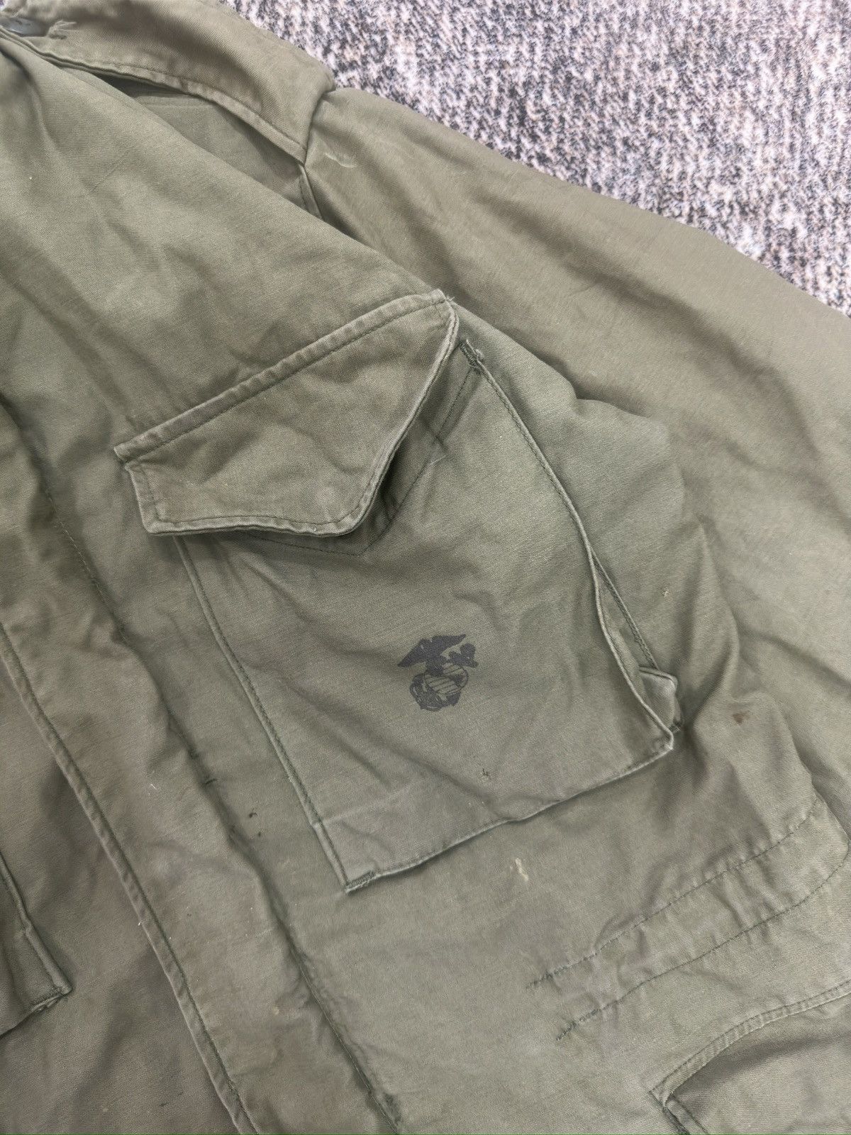 Alpha Industries × Vintage VINTAGE USMC M65 COAT COLD WEATHER MAN’S FEILD Size US S / EU 44-46 / 1 - 6 Thumbnail