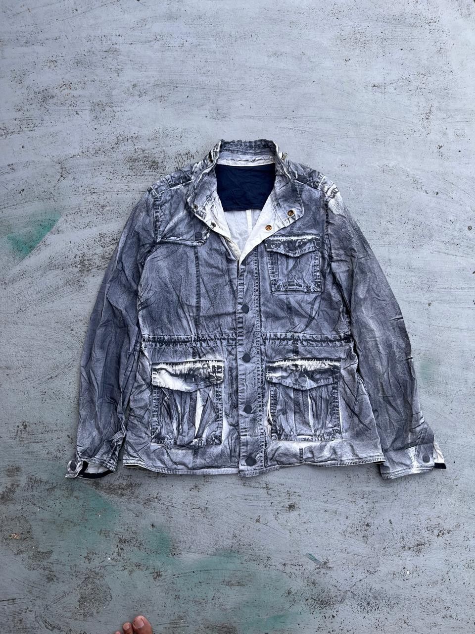Japanese Brand Gothic Unbrand Japan Style Denim Jacket LGB Punk Size US S / EU 44-46 / 1 - 6 Thumbnail
