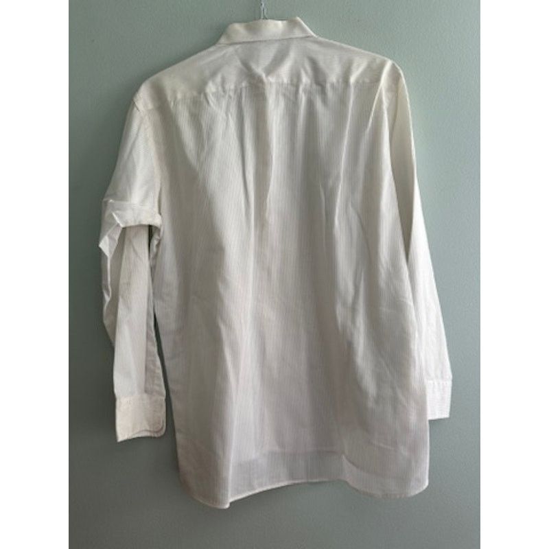 Dior Vintage Dior white monotone striped button down size 16 Size US L / EU 52-54 / 3 - 3 Thumbnail