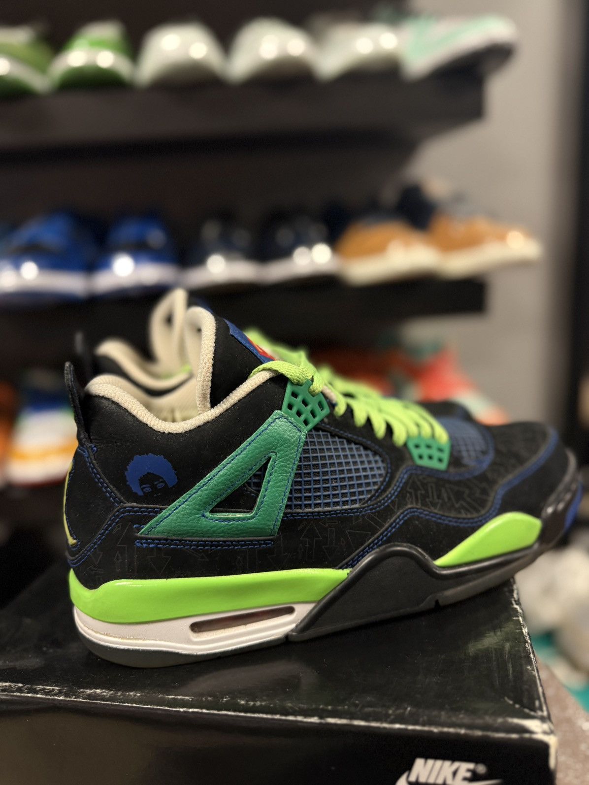 Nike Jordan 4 Doernbecher Size 10 NO BOX Clean (308497-015) Size US 10 / EU 43 - 4 Thumbnail
