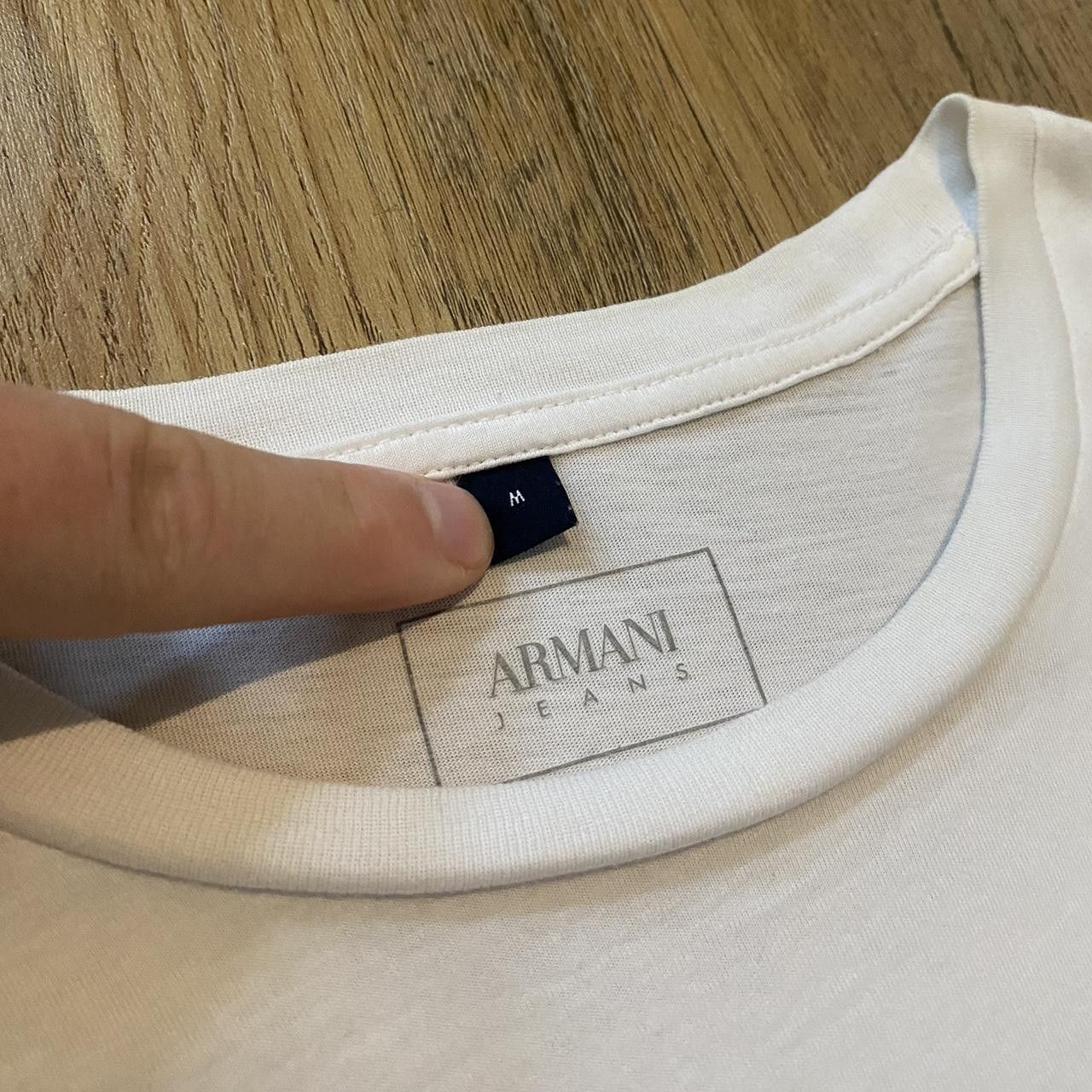 Giorgio Armani Armani Jeans London white t-shirt Sportswears Size US M / EU 48-50 / 2 - 4 Thumbnail