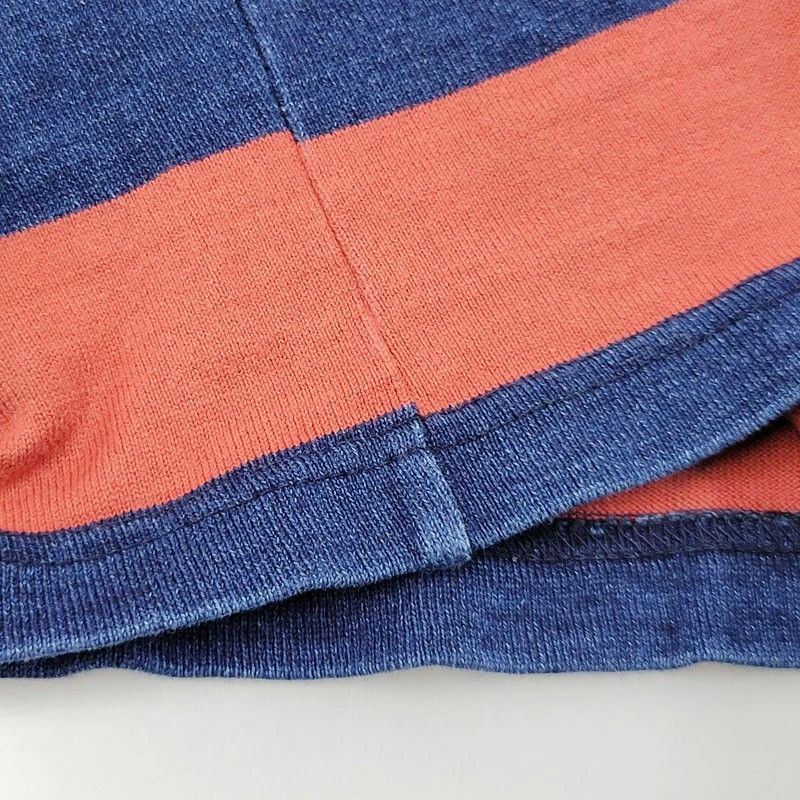 Visvim VISVIM SS BIG BORDER TEE T SHIRT indigo red stripe Size US L / EU 52-54 / 3 - 4 Thumbnail