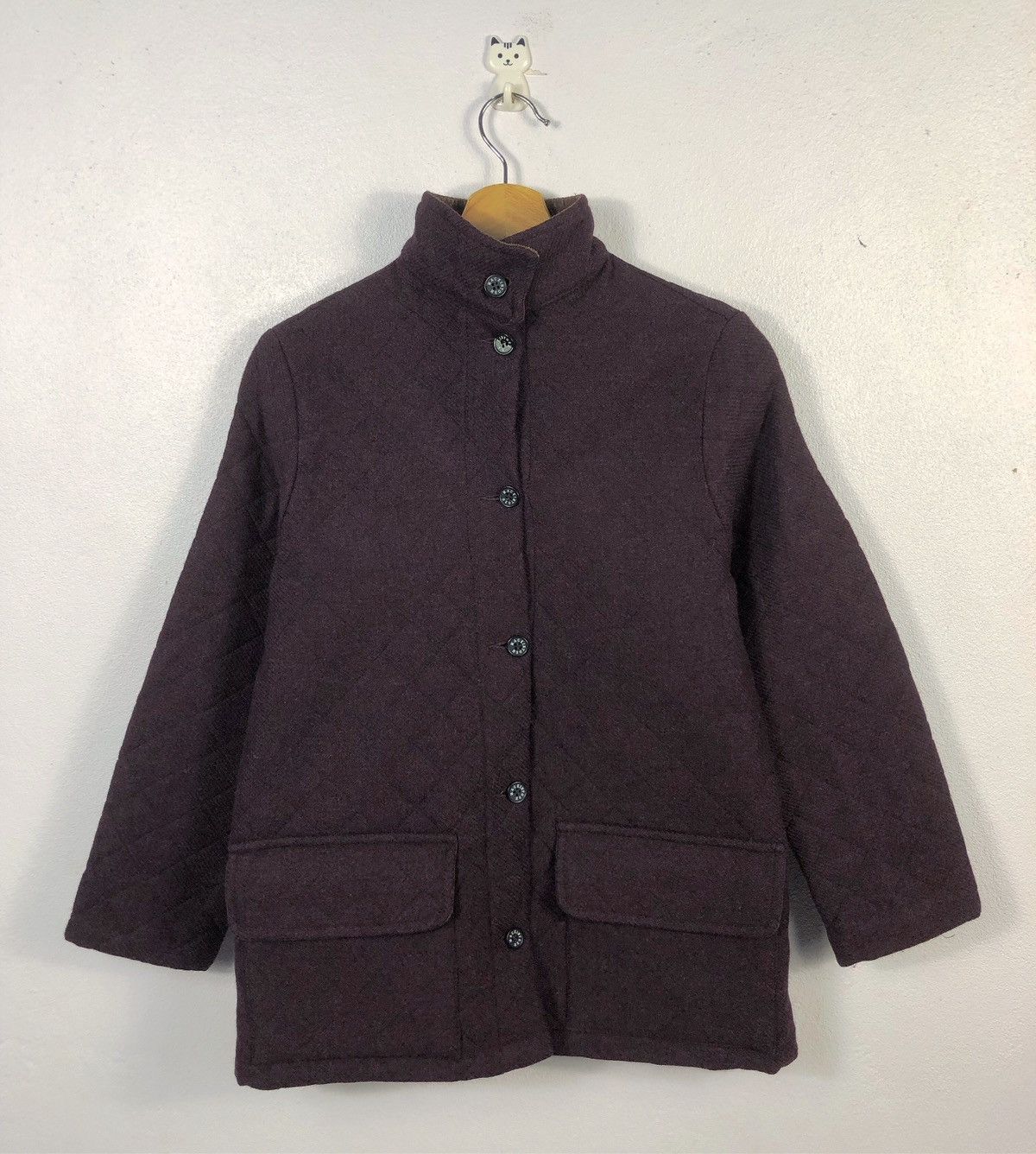 Mackintosh × Vintage Rare Vintage Mackintosh Wool Button Jacket Made in Scotland Size XS / US 0-2 / IT 36-38 - 1 Thumbnail