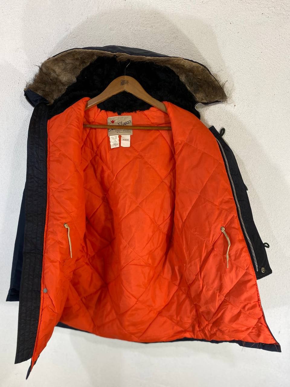Vintage vintage 70s/80s bomber winter jacket talon zipper Size US M / EU 48-50 / 2 - 8 Thumbnail