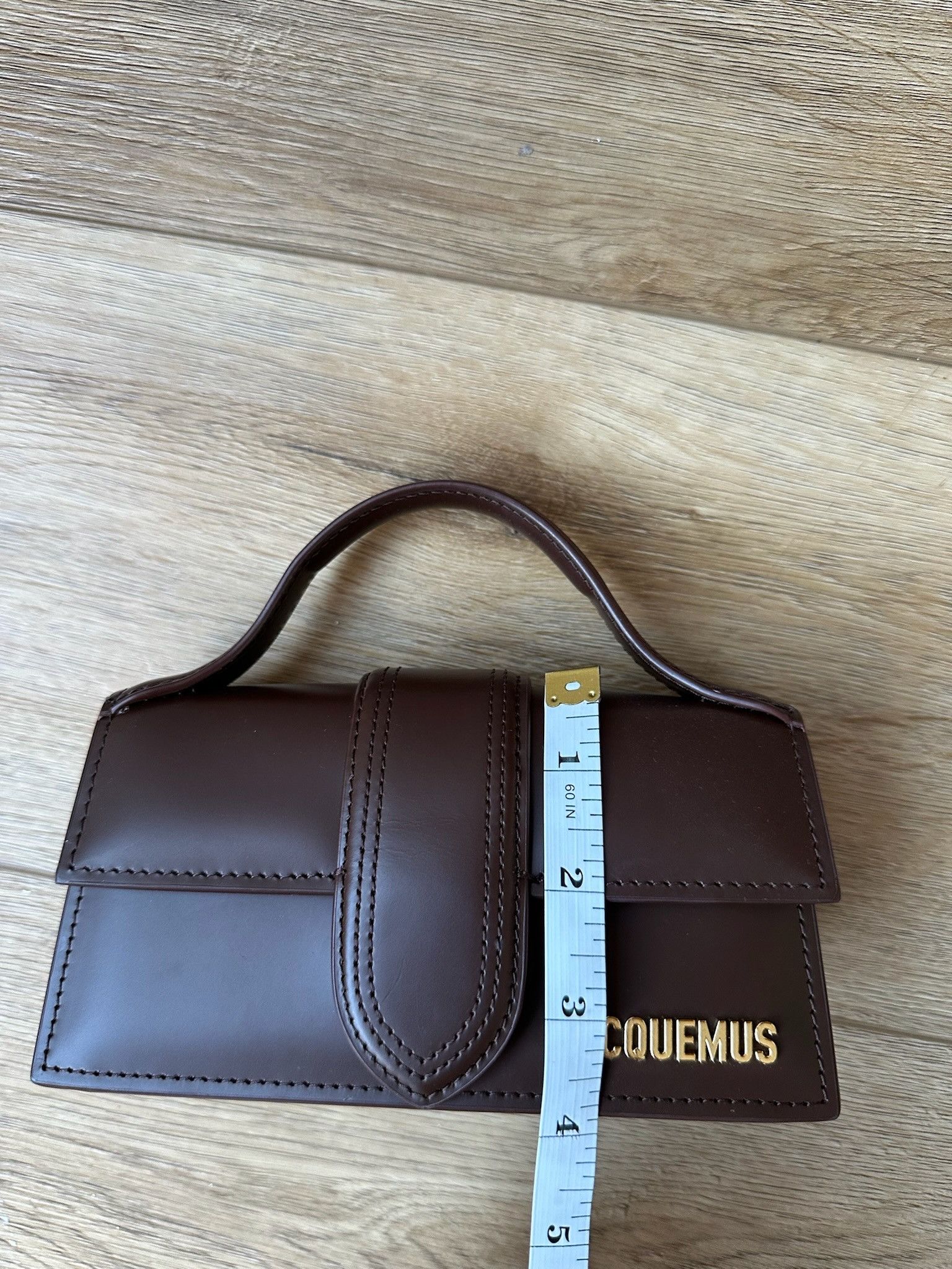 Jacquemus 🔥[SALE]🔥 Jacquemus Le Bambino Mini Flap Dark Brown Bag Size ONE SIZE - 9 Thumbnail