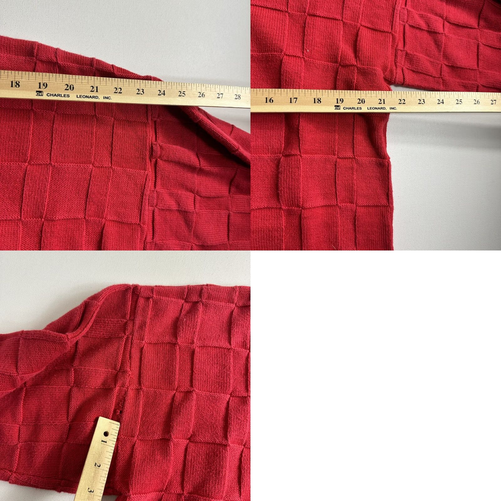 CO VINTAGE Pickering Kimberton Co Golf Club Crewneck Sweater Sportswear Mens XL red Cotton Knit Pullover Golf All Seasons Winter Summer Spring Fall Mens Size US XL / EU 56 / 4 - 8 Thumbnail