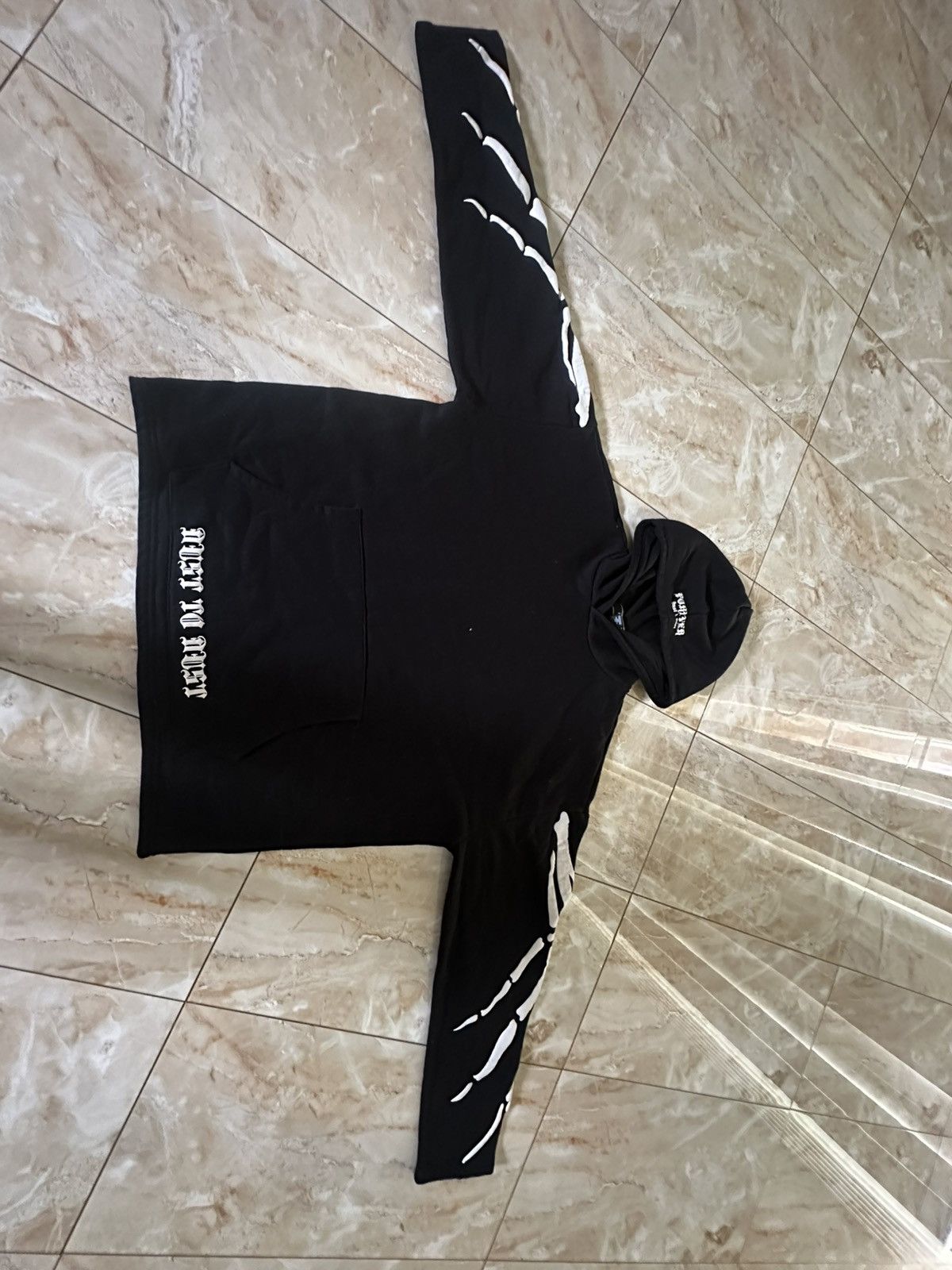 Forever 21 skeleton hoodie