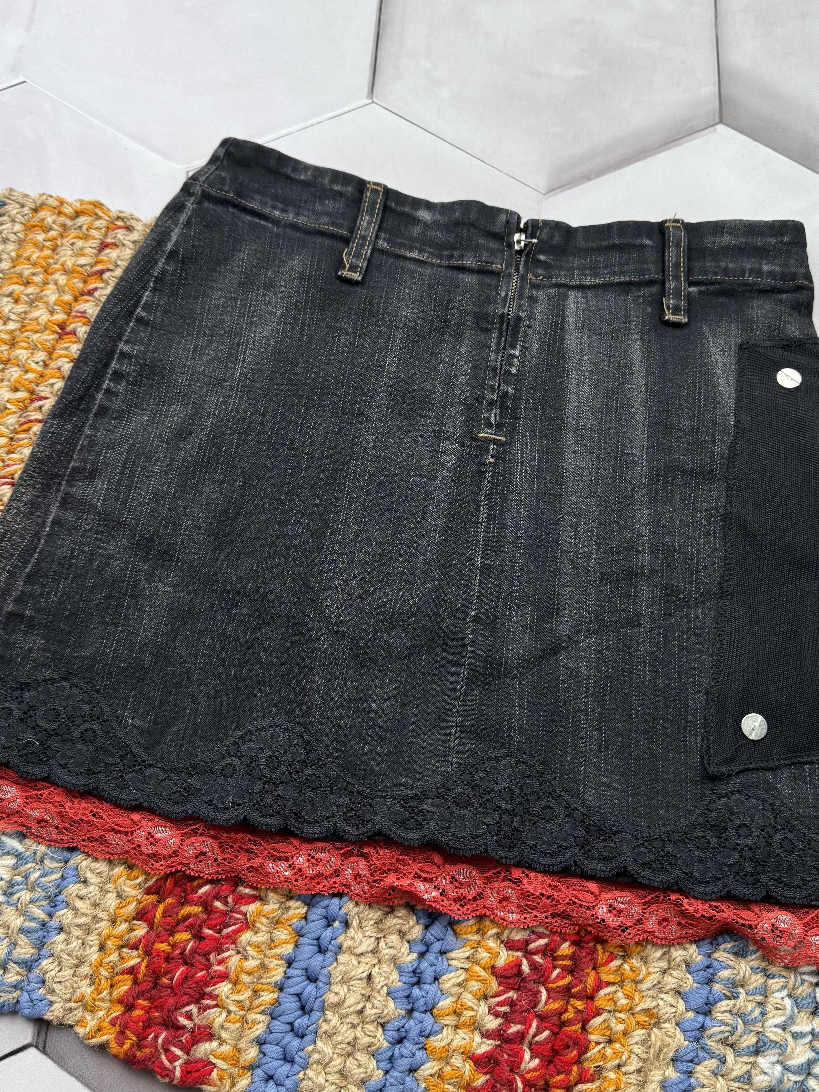 Vintage Vintage Mini Skirt (E4) Size 25" / US 0 / IT 36 - 4 Thumbnail
