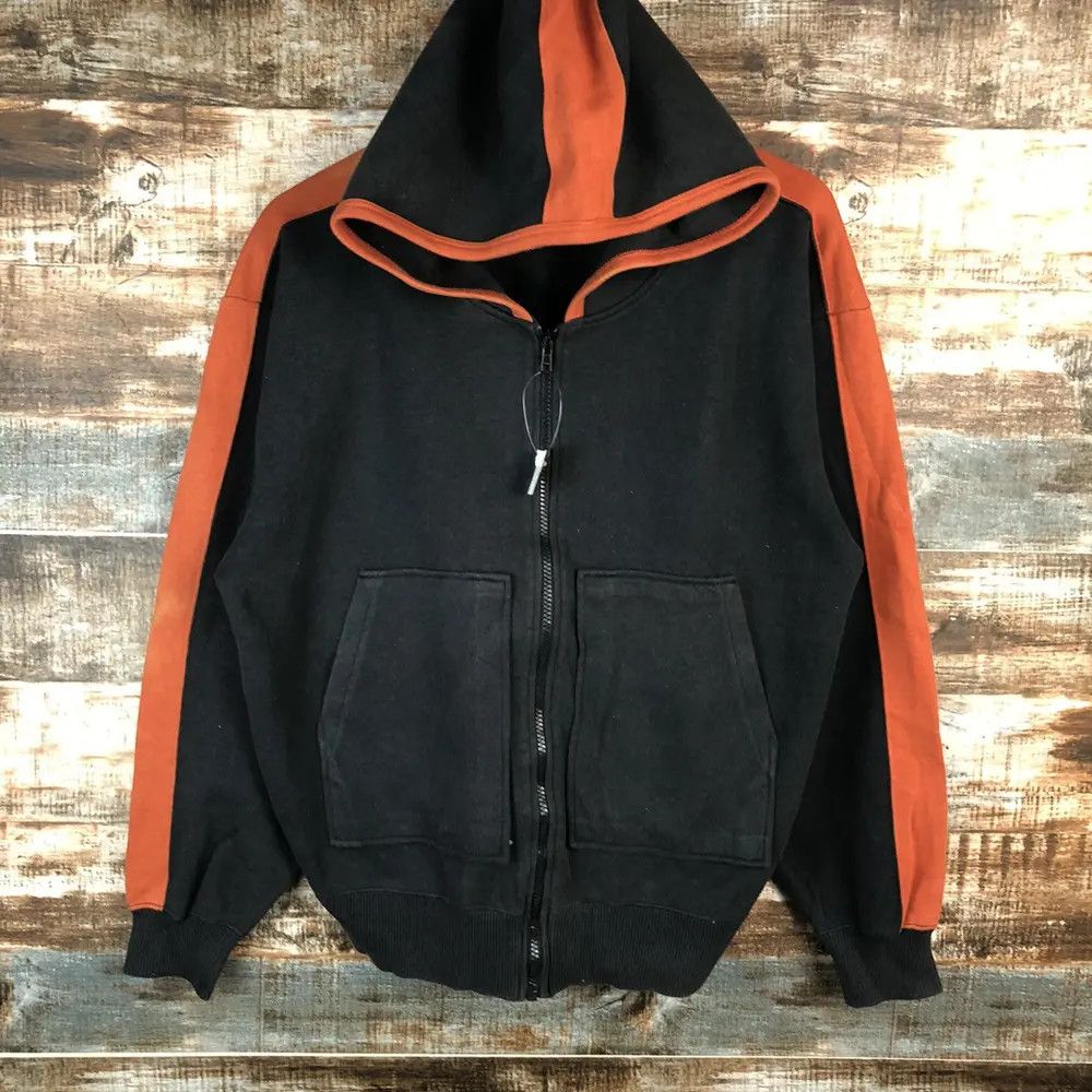 Mr. Junko Mr Junko vintage faded Black Orange Hoodie #A1515 Size US M / EU 48-50 / 2 - 6 Thumbnail