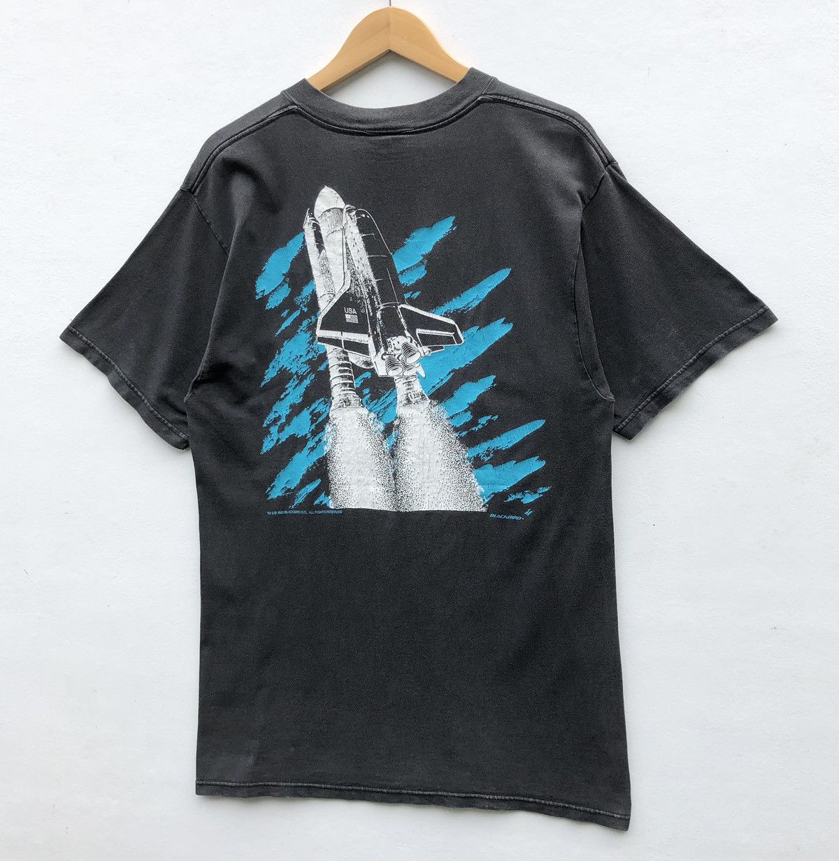 NASA × Vintage Vintage Blackbird Space Shuttle 1988 Shirt SunFaded Size US M / EU 48-50 / 2 - 3 Thumbnail