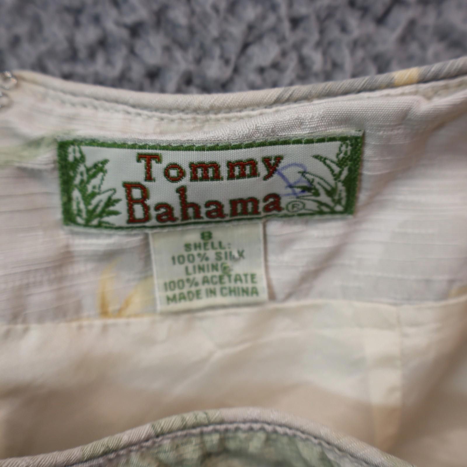 Tommy Bahama Tommy Bahama Tropical Hawaiian Print 100% Silk Pants Size 8 Size 30" / US 8 / IT 44 - 8 Thumbnail