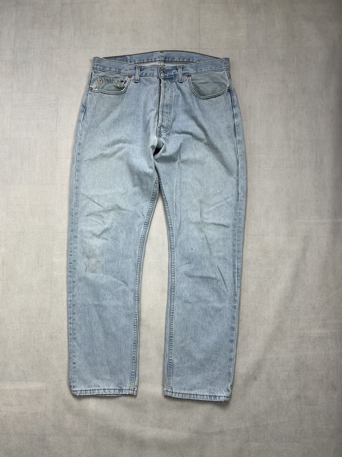 Levi's × Vintage Pants Levi’s 517 baby blue 1996 vintage Size US 36 / EU 52 - 2 Thumbnail