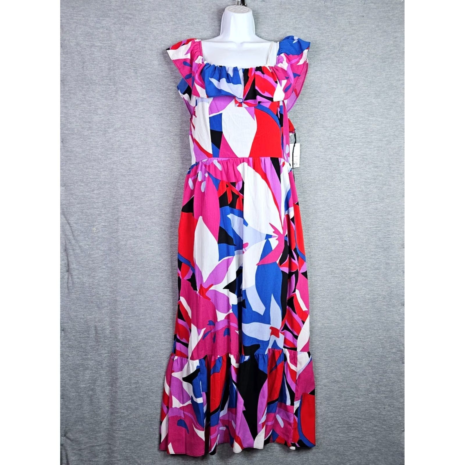 Nine West Nine West Maxi Dress Floral Sleeveless Multicolor XXL Women’s New Size XXL / US 16-18 / IT 52-54 - 2 Thumbnail
