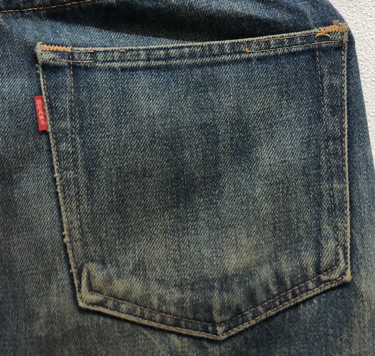 Vintage Vintage Beams Denim Pants Size US 29 - 9 Thumbnail