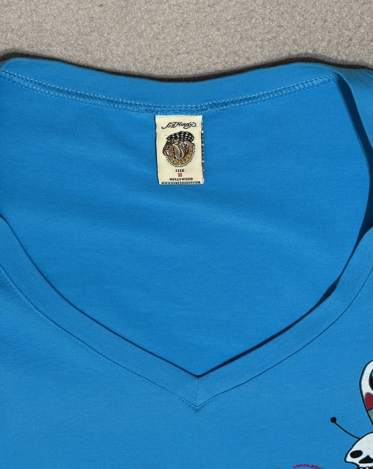 Ed Hardy Ed Hardy Blue T-shirt Size M Size M / US 6-8 / IT 42-44 - 10 Thumbnail