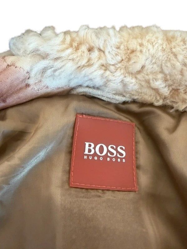 Hugo Boss JEWEL LAMBSKIN SHEARLING HEAVY COAT Size US M / EU 48-50 / 2 - 4 Thumbnail