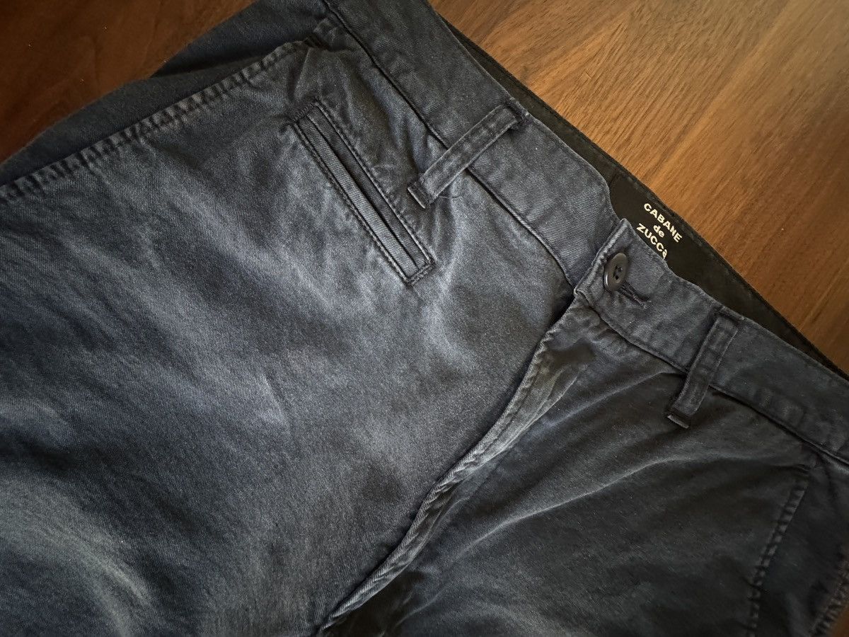 CABANE de ZUCCa Cabane de Zucca Twill Black Pants Size US 32 / EU 48 - 5 Thumbnail