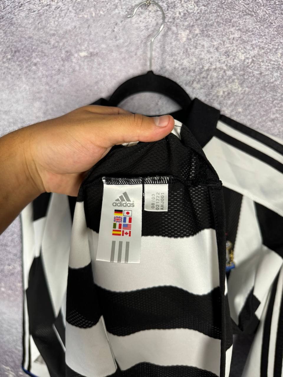 Adidas Vintage Newcastle United 2003/04 Home Adidas Soccer Jersey Size US S / EU 44-46 / 1 - 12 Thumbnail