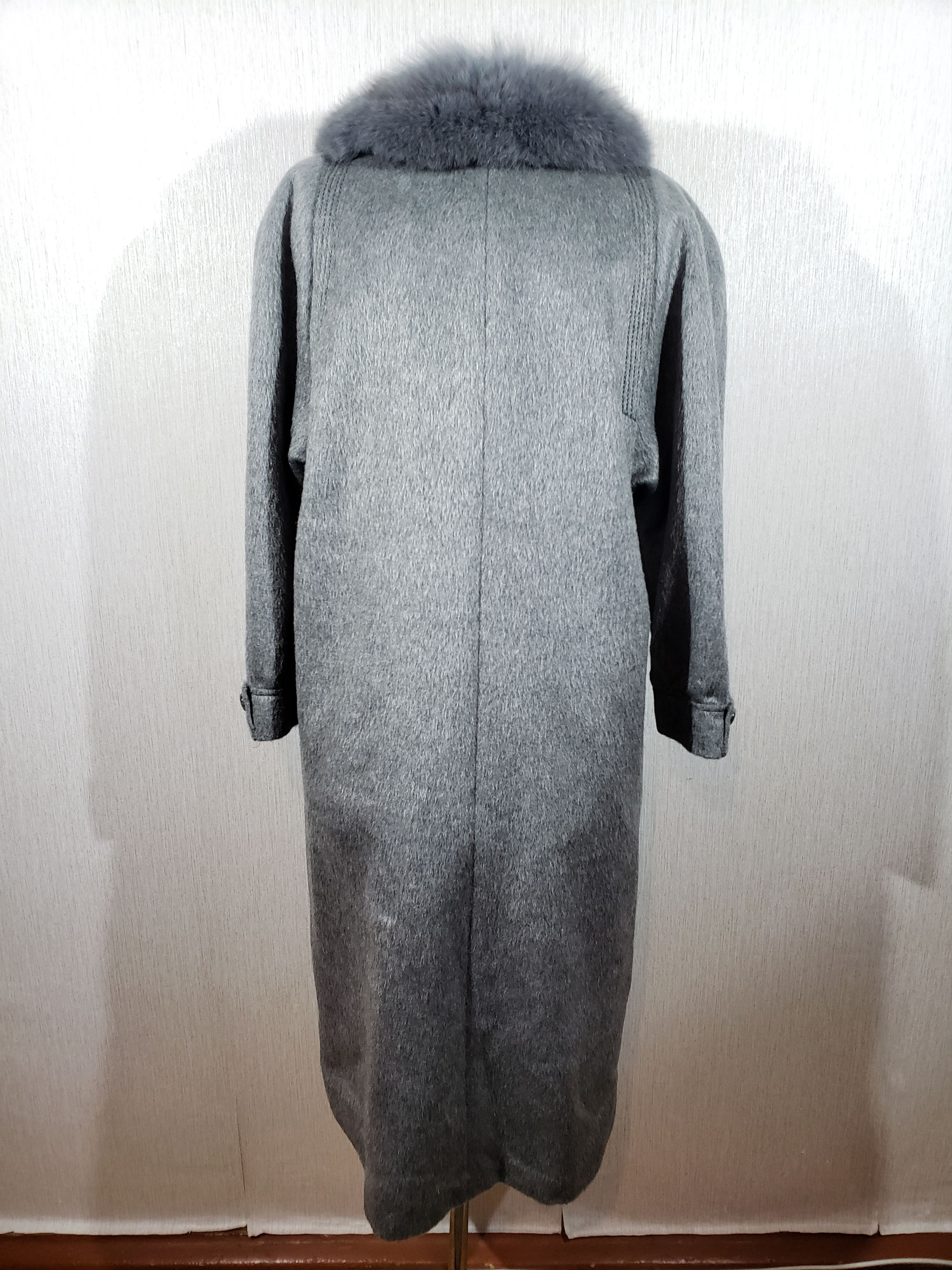 Uniqlo Long woolen women's trench coat. Size XXL / US 16-18 / IT 52-54 - 4 Thumbnail