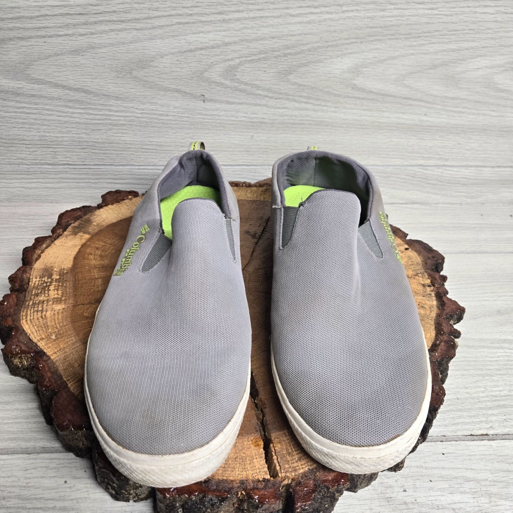 Vintage Columbia Slack Tide Slip-On PFG Fishing Shoes Adult Men’s Size 13 Gray Canvas Lightweight Non-Slip Casual Shoes Mens Size US 13 / EU 46 - 3 Thumbnail