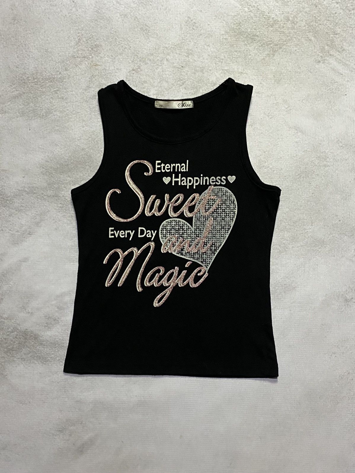 Japanese Brand Sue tank top Size XS / US 0-2 / IT 36-38 - 2 Thumbnail