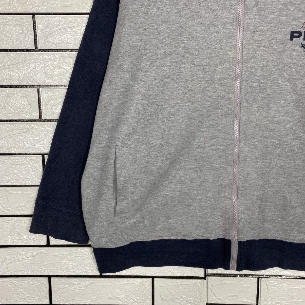 Japanese Brand 📌Vintage Zipper Sweater Pepsi Big Logo Size US L / EU 52-54 / 3 - 5 Thumbnail