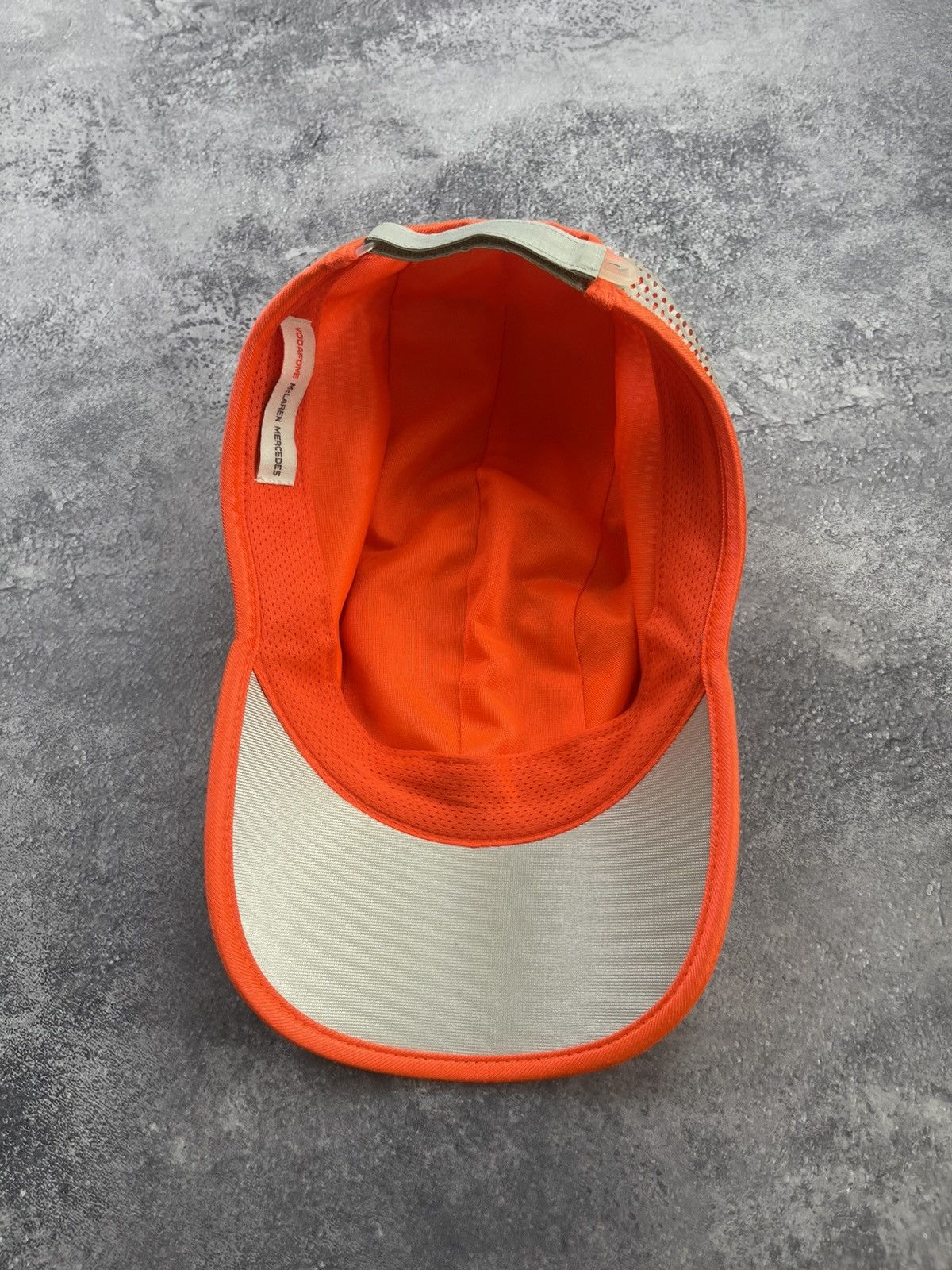 Malcolm McLaren Vintage Vodafone McLaren Mercedes Racing Nylon 5-Panel Cap Size ONE SIZE - 9 Thumbnail