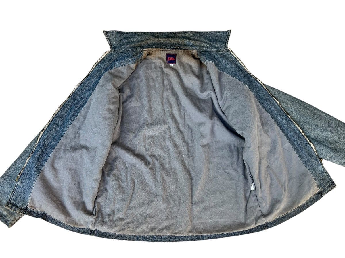 Full Count & Co. × Vintage Vintage Full Count Dirty Mud HBT Denim Jacket Lined Size US M / EU 48-50 / 2 - 14 Thumbnail