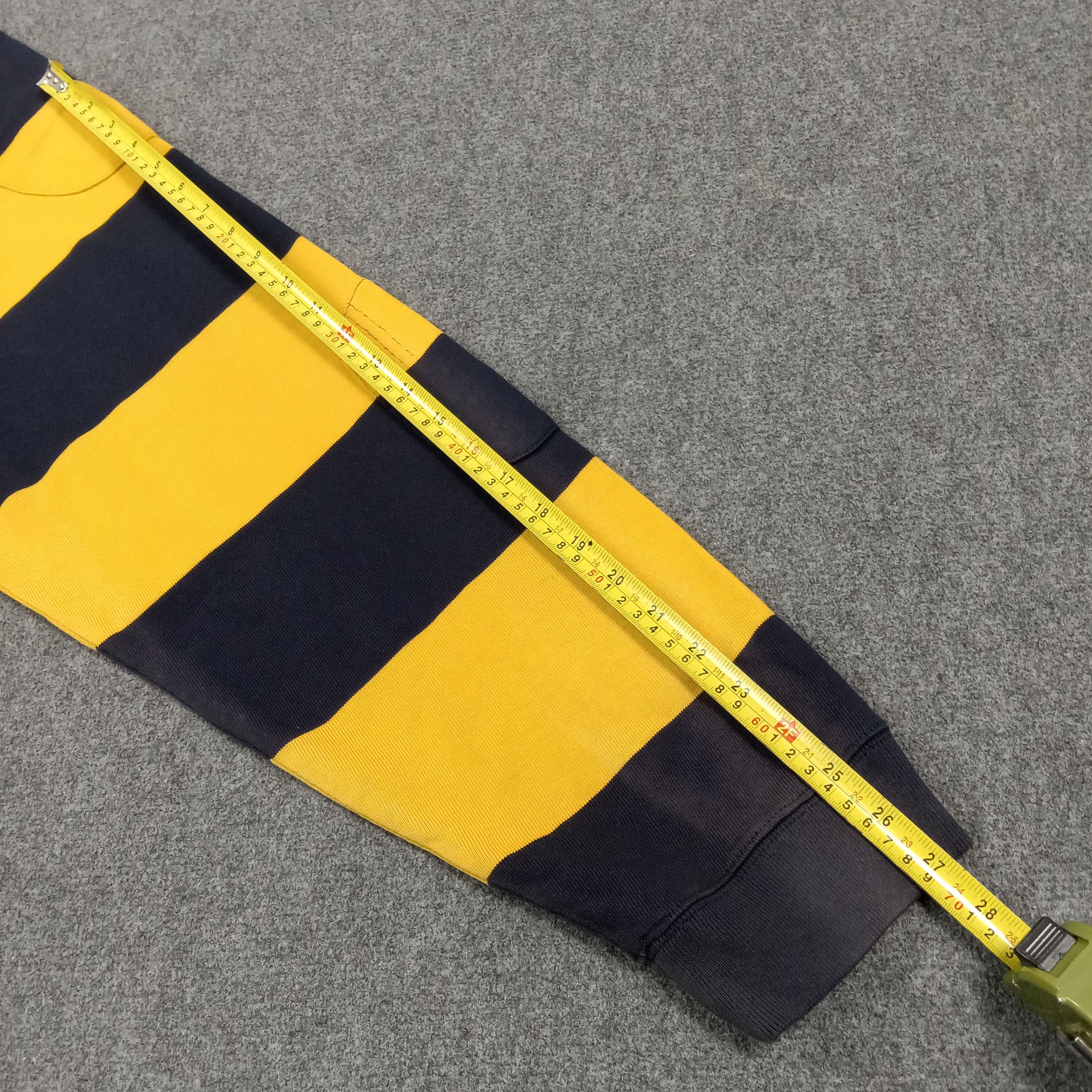 Polo Ralph Lauren Polo Ralph Lauren Striped Rugby Shirt E1A1 Size US XXL / EU 58 / 5 - 6 Thumbnail