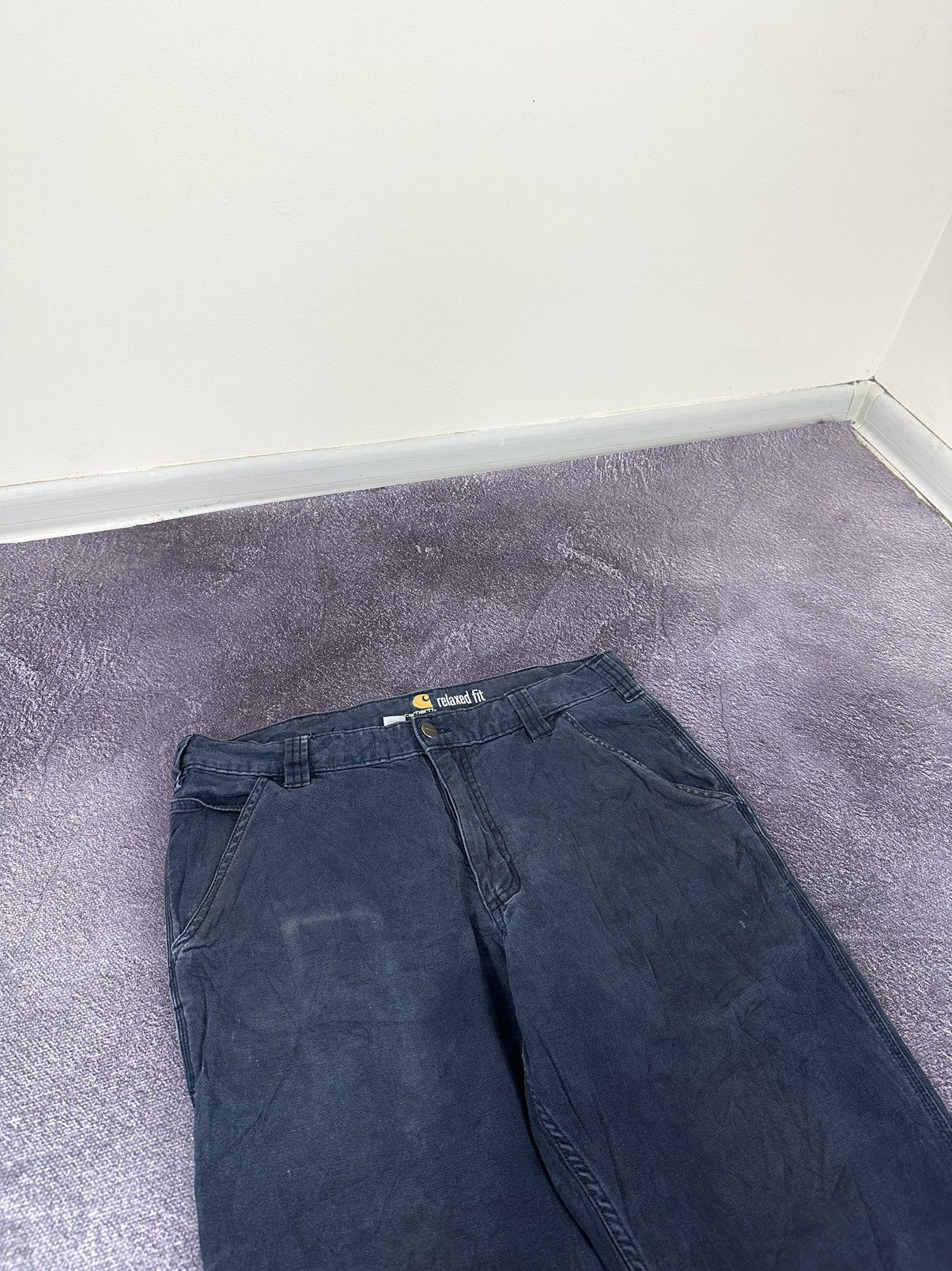 Carhartt Vintage Carhartt Faded Carpenter Opium Baggy USA Work Pants Size US 34 / EU 50 - 14 Thumbnail