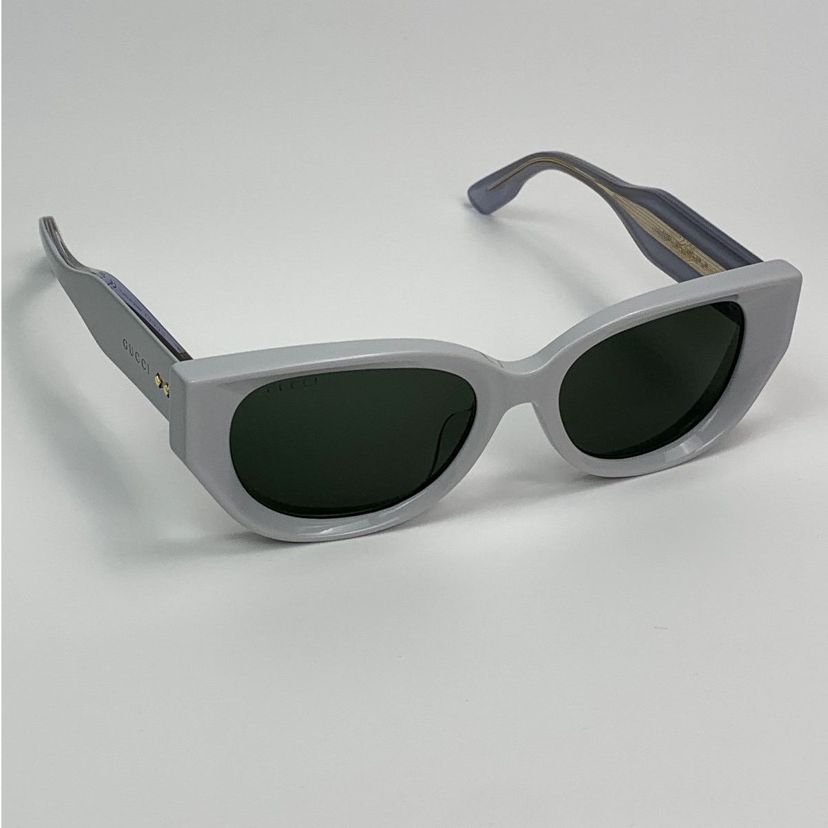 Gucci NEW Gucci GG1532SA 003 Grey Women Authentic Size ONE SIZE - 3 Thumbnail