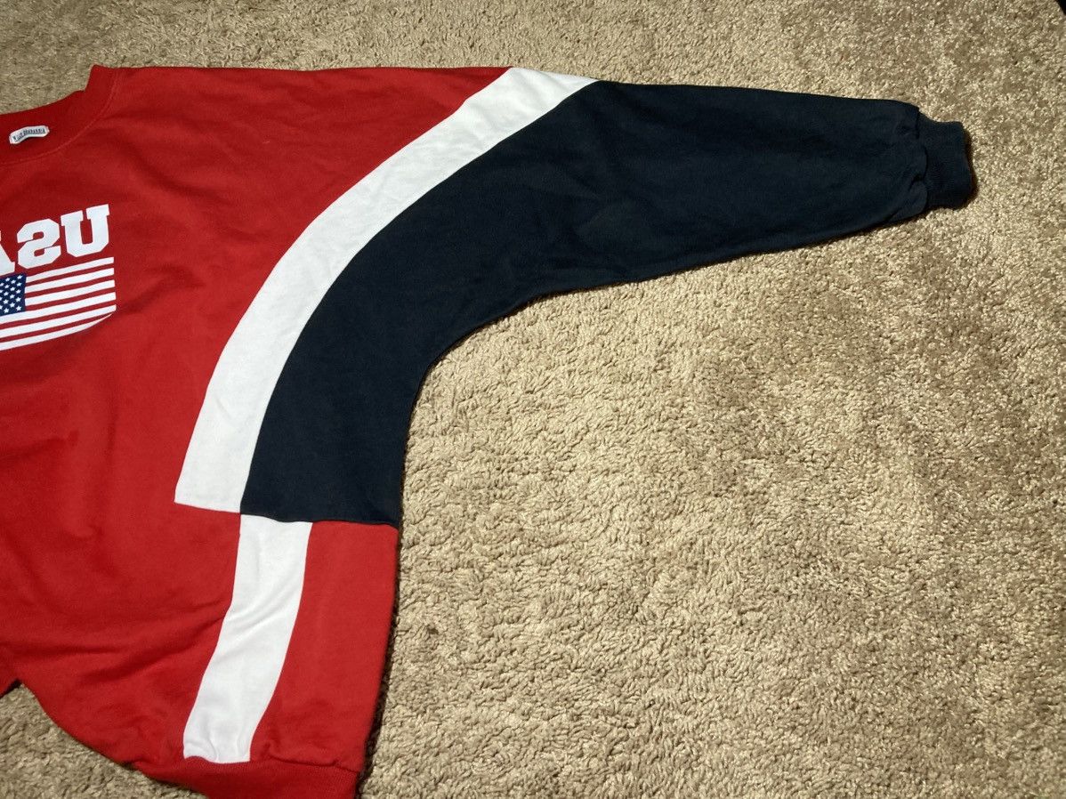 Willy Chavarria SS23 Willy Chavarria USA Reverse Logo Panel Sweatshirt 2023 Size US L / EU 52-54 / 3 - 5 Thumbnail
