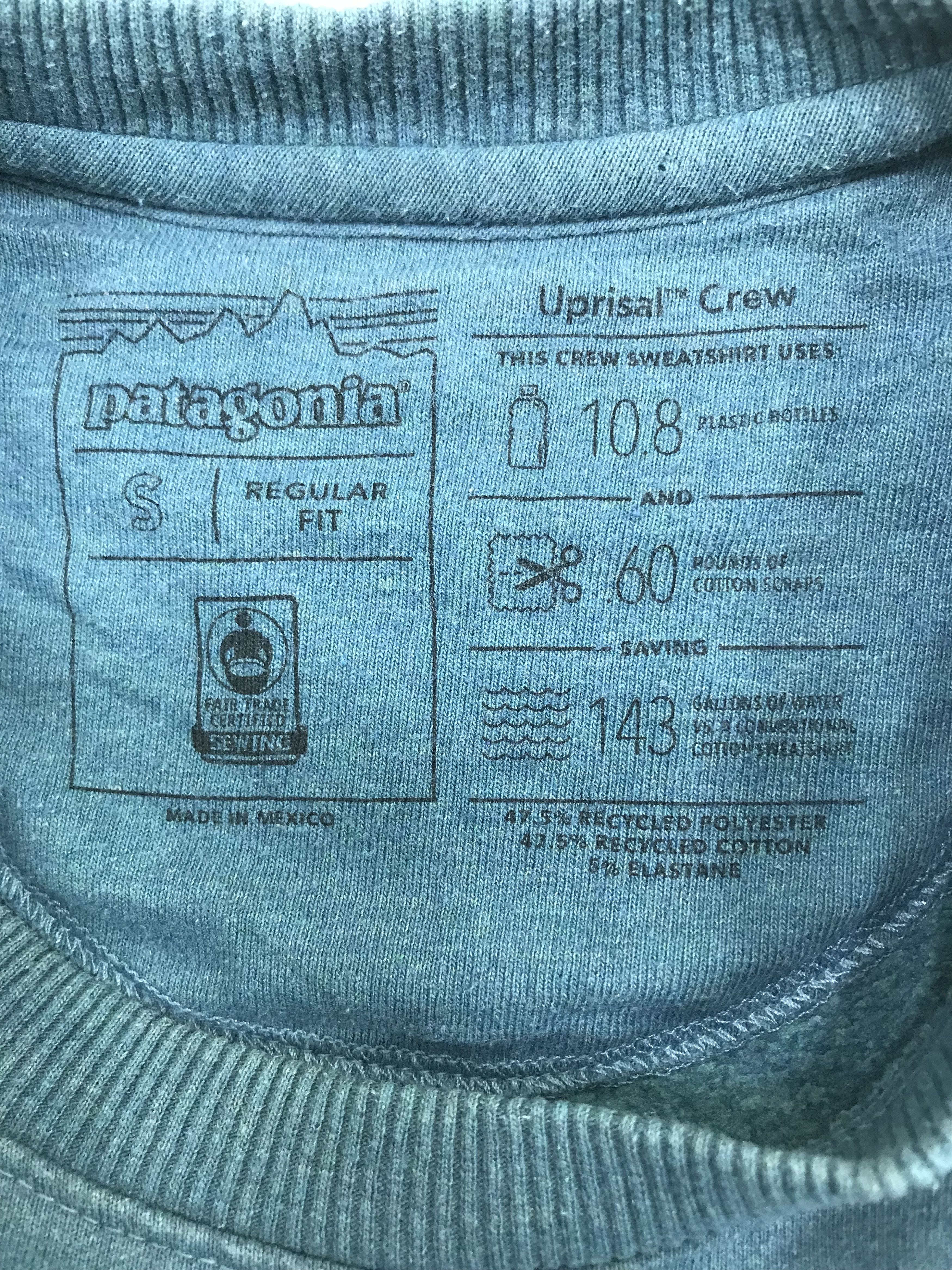 Patagonia Patagonia Flying Fish Embroidered Logo Sweatshirt Size US S / EU 44-46 / 1 - 9 Thumbnail