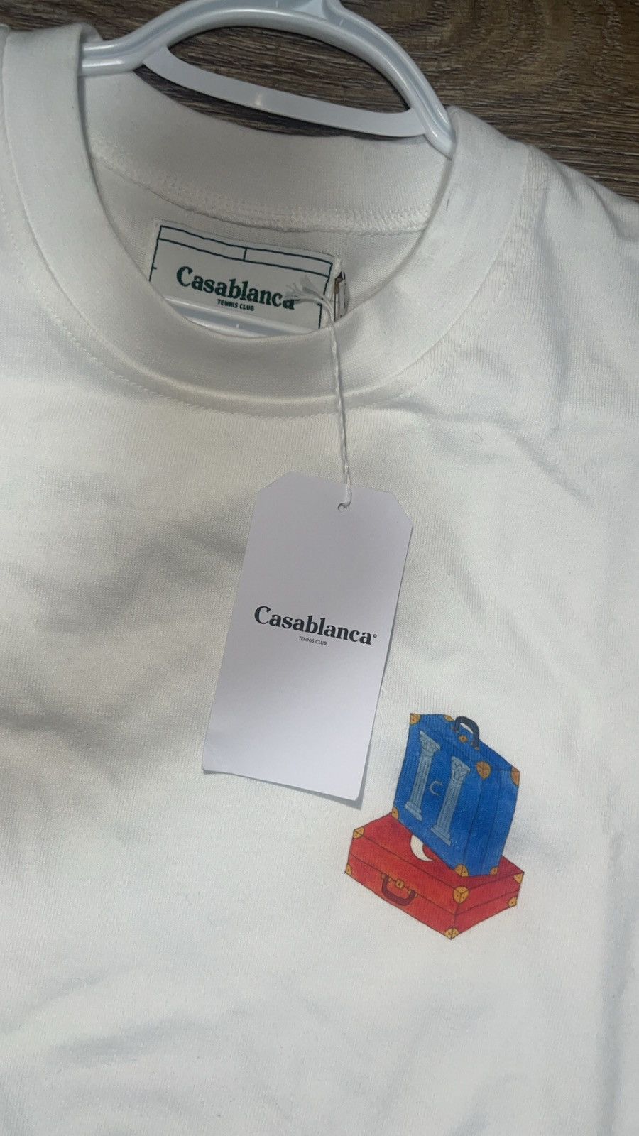 Casablanca × Designer Casablanca Tennis Club T-Shirt Size US XXL / EU 58 / 5 - 5 Thumbnail