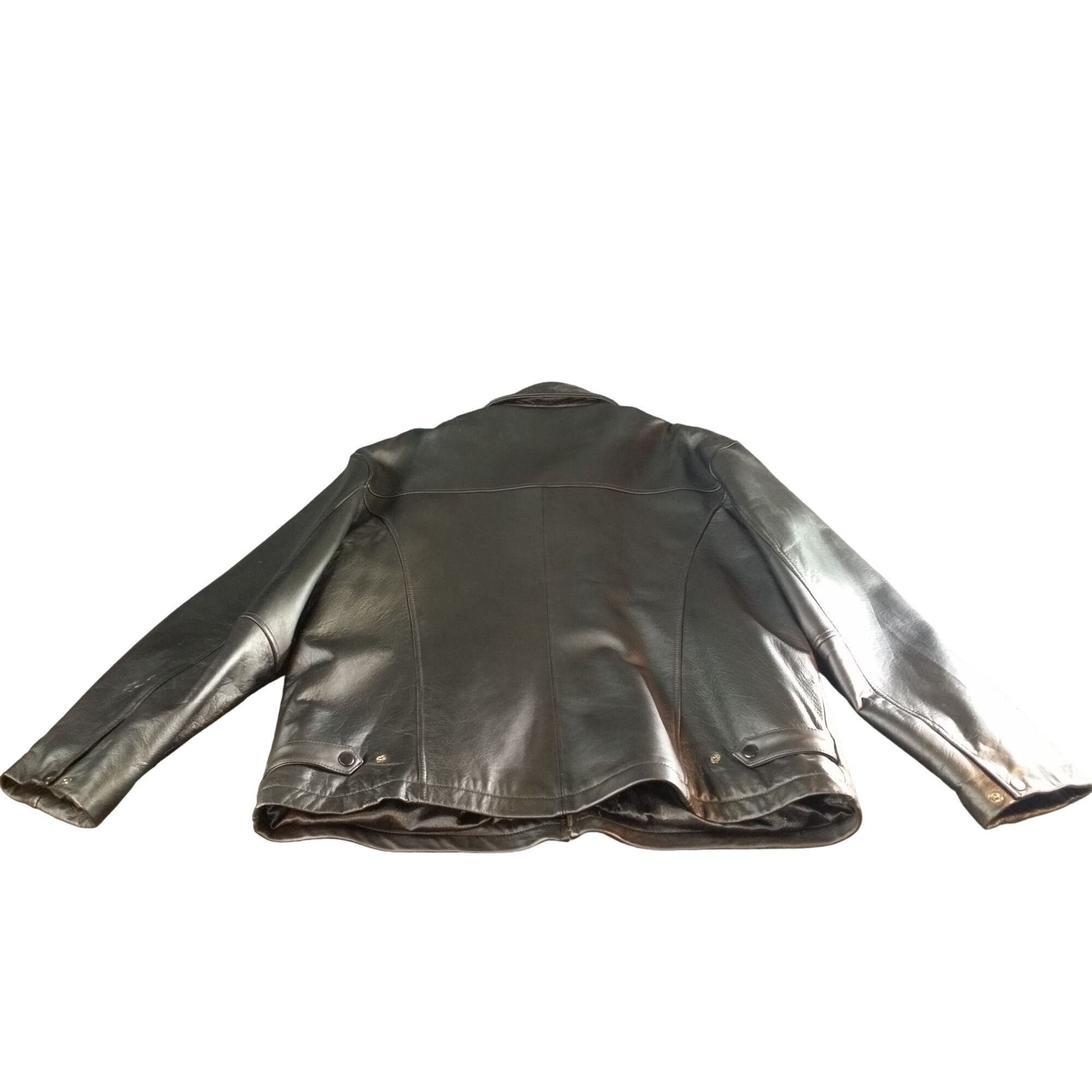 Vintage World Series Of Poker Genuine Leather Jacket Men Sz XL Black Size US XL / EU 56 / 4 - 7 Thumbnail