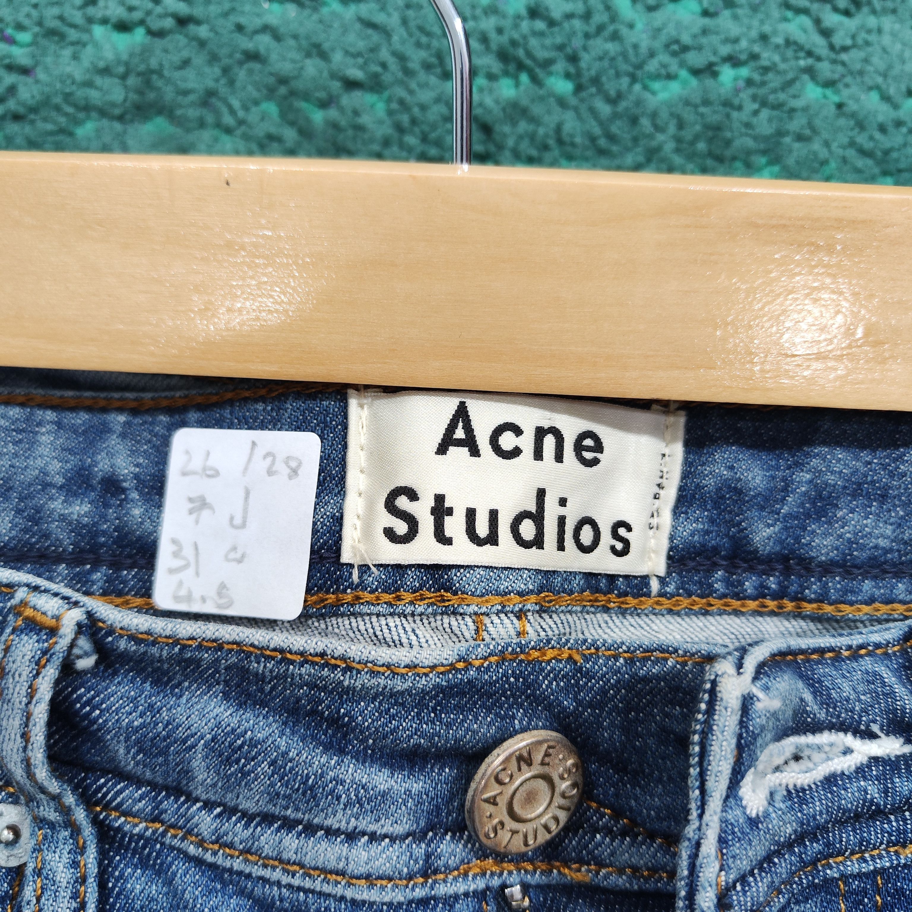 Acne Studios Acne studio Jeans W26 Women's Slim Fit Whisper Size 26" / US 2 / IT 38 - 6 Thumbnail