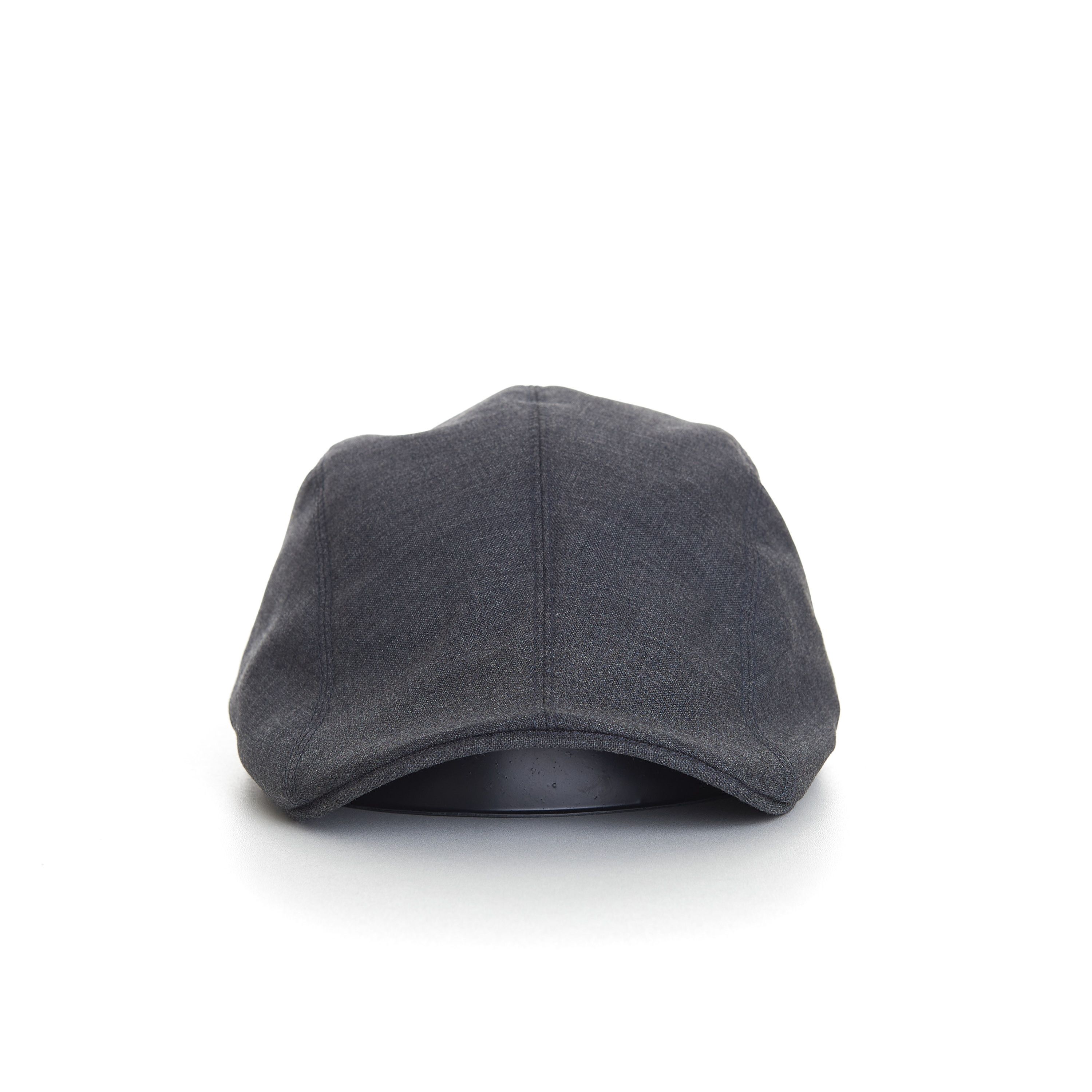 Brunello Cucinelli Flat Cap In Fresco Virgin Wool & Logo Embroidery Size S Size ONE SIZE - 3 Thumbnail