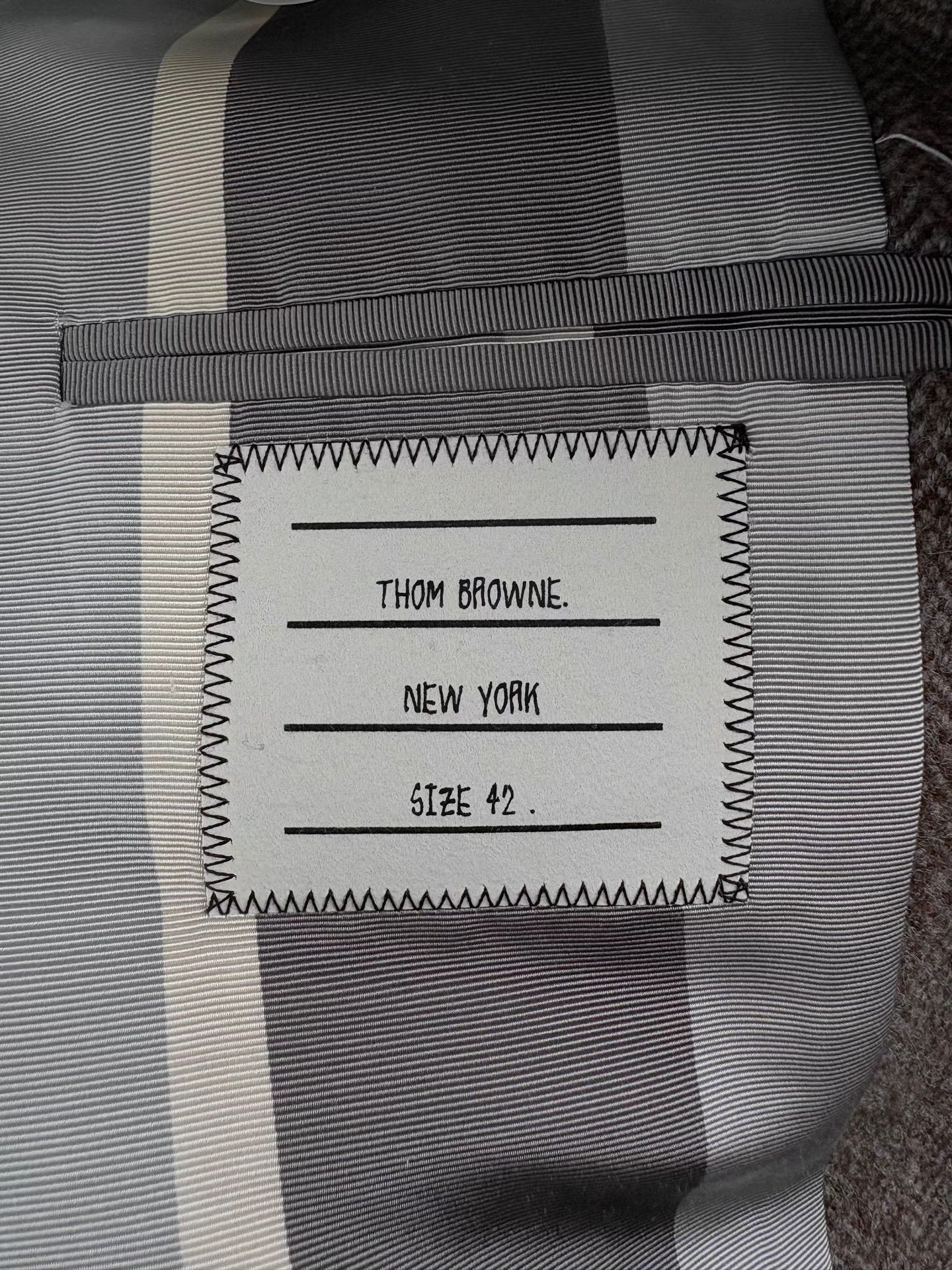 Thom Browne THOM BROWNE Wool Heather Gray Blazer Size US XS / EU 42 / 0 - 5 Thumbnail