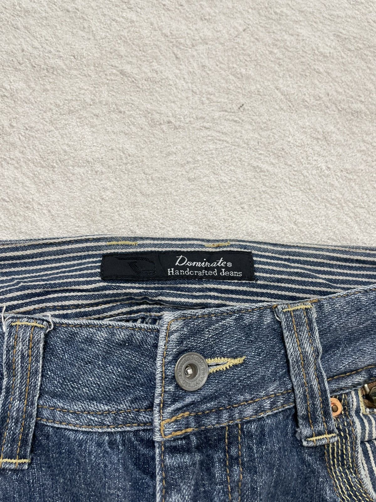 Le Grande Bleu (L.G.B.) 2000s Dominate Designer Denim Washed Y2K Ifsix LGB number 9 Size US 30 / EU 46 - 4 Thumbnail