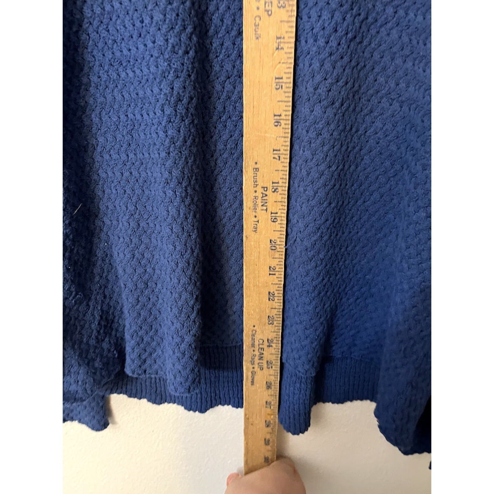 Eileen Fisher VINTAGE Eileen Fisher Pullover Sweater Women Blue L Knit Viscose Nylon Blend Round Neck Long Sleeve Casual Womens Size L / US 10 / IT 46 - 5 Thumbnail