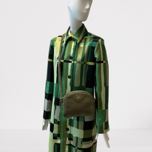 Salvatore Ferragamo o1s1rm0924 Size: OS / Shoulder Bag in Olive Green Size ONE SIZE - 3 Thumbnail