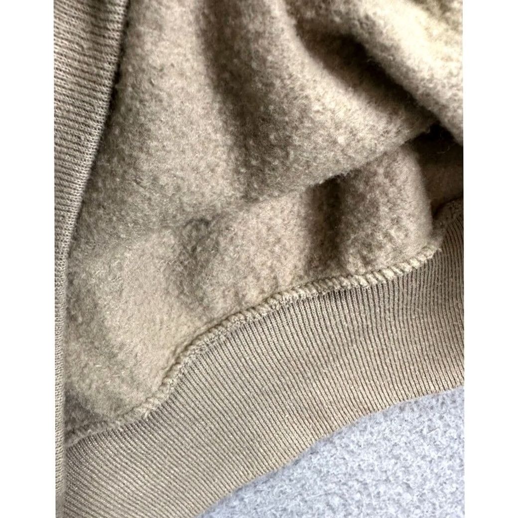 Jerzees VINTAGE Jerzees Sweater Womens Medium Tan Crew Neck Pullover Knits 90s Casual Made In USA Womens Size M / US 6-8 / IT 42-44 - 5 Thumbnail