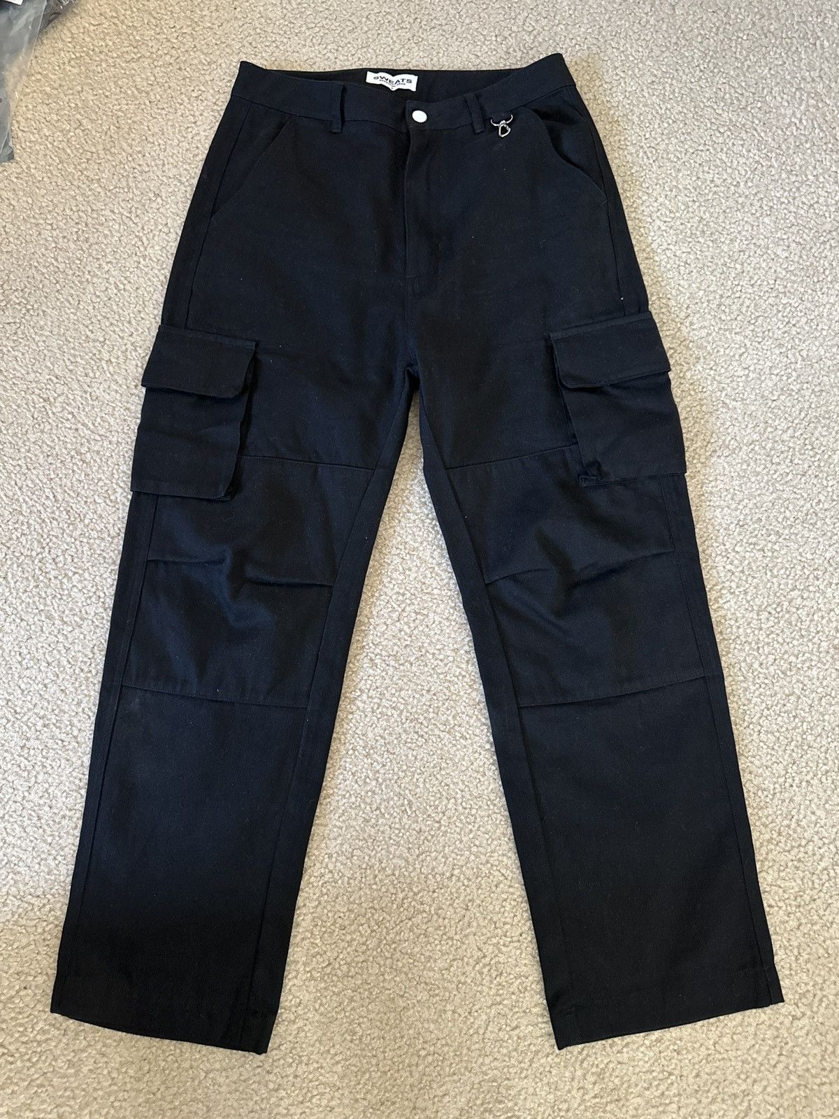 Designer Sweats collective cotton canvas utility cargo pants cargos S Size US 30 / EU 46 - 2 Thumbnail