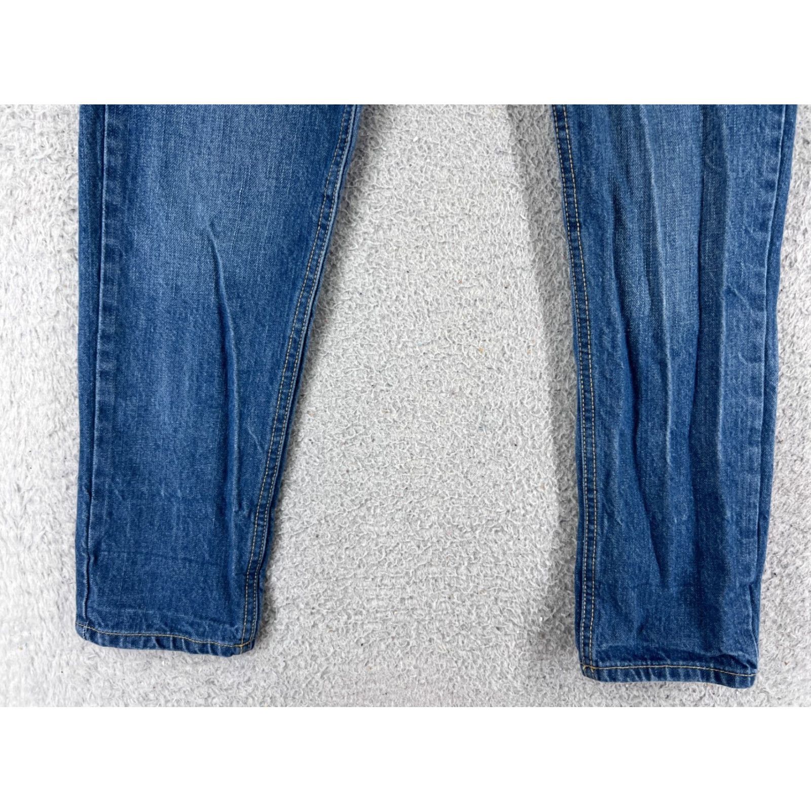 Vintage Colza Pants Womens Small 100% Cotton Mid Rise Medium Wash Zip Fly 26x26 Size 28" / US 6 / IT 42 - 2 Thumbnail